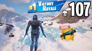 107 Elimination Solo vs Squads WINS Full Gameplay (NEW FORTNITE CHAPTER 5 SEASON 2)!