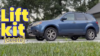 Forester 2” lift review