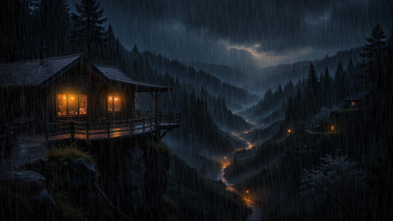 Тихий Лесной Дождь • Успокаивающая Атмосфера Дождя Для Глубокого Отдыха И Избавления От Бессонницы