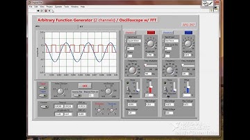 ENGR 267 LabView Function Generator and Oscilloscope