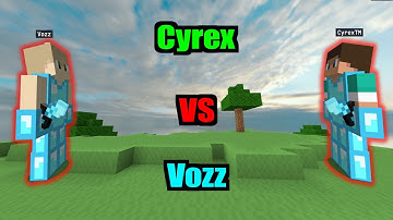 1v1 tegen de beste bloxd.io pvper! (Vozz) HT-1