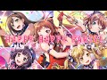 Nightcore - Happy Happy Party (Poppin&#39;Party / Lyrics Rōmaji &amp; English)