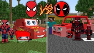 ÖRÜMCEK ADAM VS DEADPOOL HAYATI #2 - Minecraft