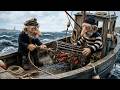 Surreal AI Film • A Very Unusual Town | A Peaceful Day at the Harbor (4K)