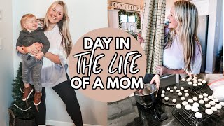 DAY IN THE LIFE OF A MOM | CHRISTMAS BAKING, HOME UPDATES