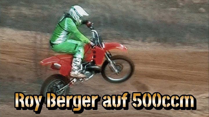 Roy Berger auf 500 CR + Sabichen Pokal Krähenberg 2011