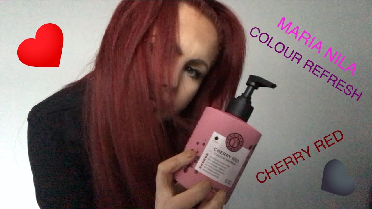 Maria Nila Colour Cherry Red First Impressions - YouTube