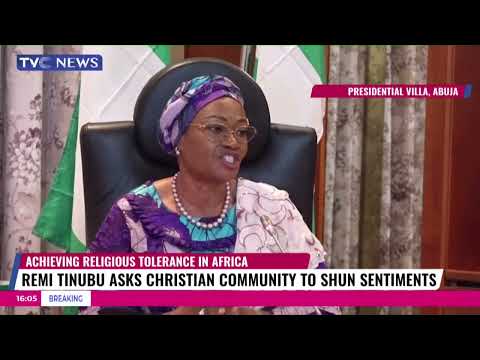 Remi Tinubu Asks Christian Community to Shun Sentiments