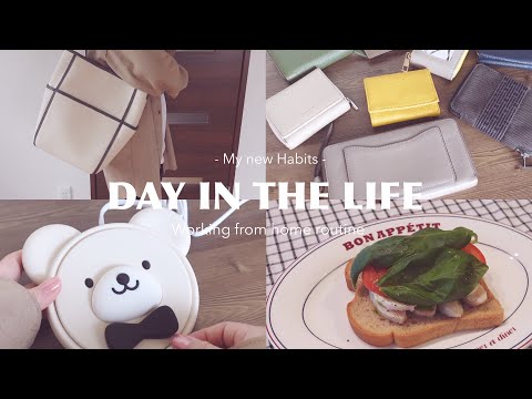 1日を充実させるための新習慣, 朝活ノート📖お財布すべて紹介, カフェで仕事する時のバッグ👜