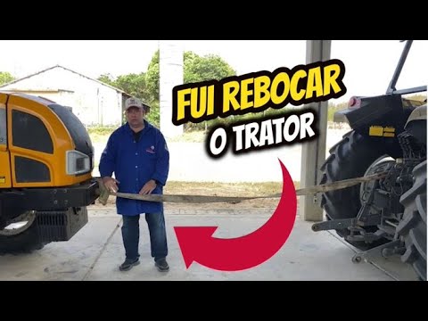 Vídeo: Como você calça um reboque de trator?