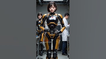 ヒューマノイドロボットの日本版 #robot #humanoid #aiart