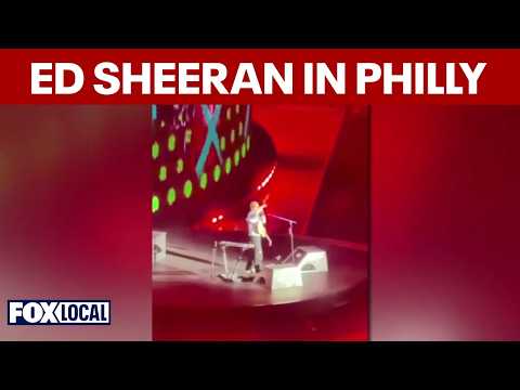 Video Ed Sheeran address Macklemore controversy at Philly concert