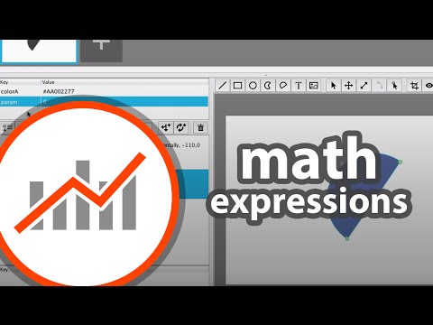 Dynamic Drawing #21 (math expressions) inspired by Bret Victor