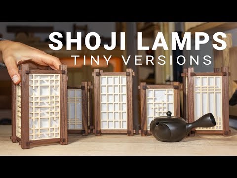 Video: How To Make A Japanese Lamp