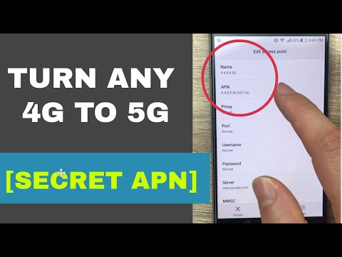 Secret APN that converts 4G to 5G on any network | Increase 4G Speed