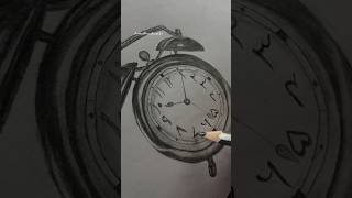 realistic pencil art ⏰️alarm..like and subscribe #shots #art #ytshorts #tutorial