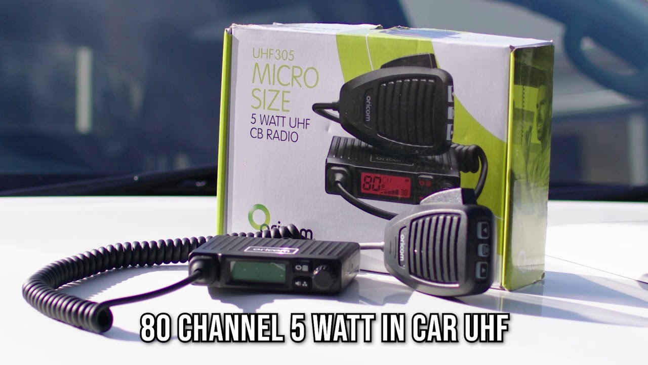 UHF305 NEW Micro 5 Watt UHF CB Radio YouTube