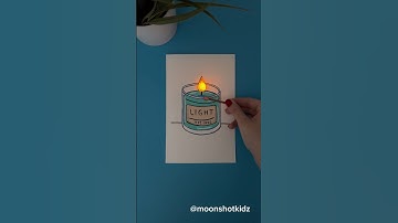 How to make a simple paper circuit light-up card using LED and conductive tape |
