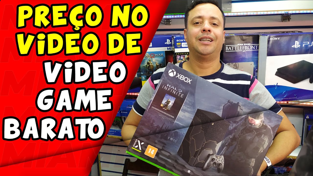 PREÇO DE VIDEO GAME BARATO NESTE VIDEO - PS4 PS5 - XBOX ONE e SERIES ...