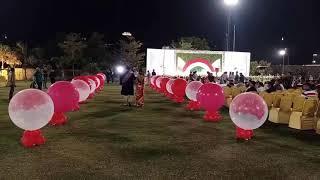 wedding entry with balloon blasting / birthday planner / Balloon Blast Entry / entry balloon short