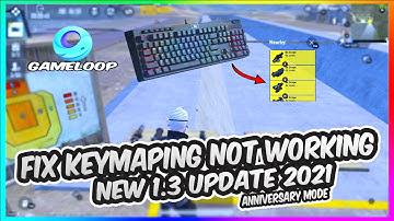 Gameloop Keymapping Issue Fix | PUBG Mobile Emulator Mouse And Keyboard Not Working Solution