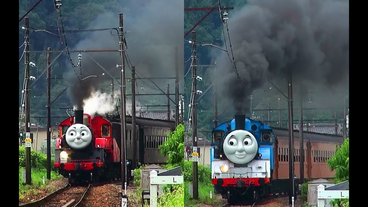 大井川鉄道 2016年 きかんしゃトーマスとありがとうジェームスin 福用【Japanese real Thomas&James 2016】
