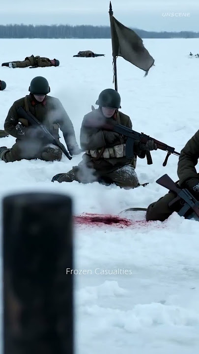 Winterfront - Echoes of War | 3D AI Video | #winter #war #shorts