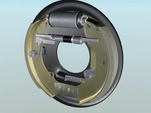 3D Trommelbremse Break System 