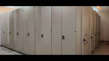 Mobile Compactor Storage System: HT 10ft, 6 Bay, 10 Double-Faced