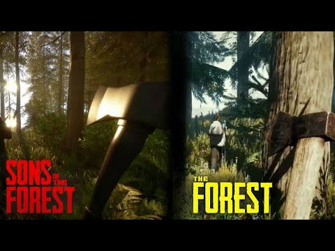 The Forest Trailer 4 RECREATED in Sons Of The Forest w/@onlyreformer 