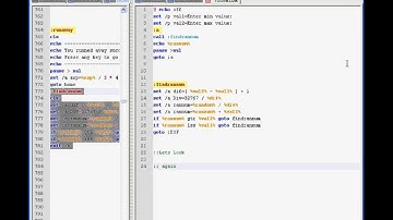 Batch programming, Tutorial 5, Random Number Generator, By JustoSenka