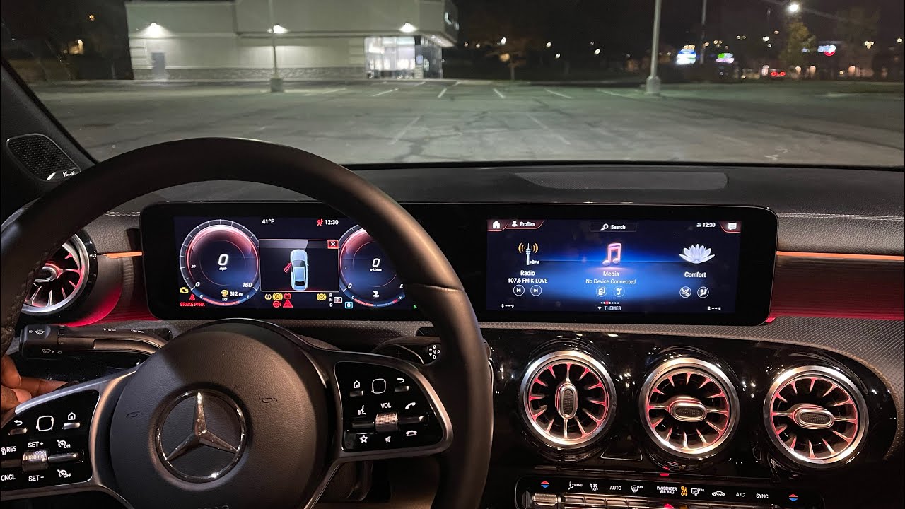 The NEW 2021 Mercedes-Benz A-Class A220 Sedan Test Drive - YouTube