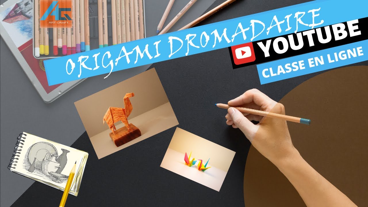 ORIGAMI DROMADAIRE - YouTube