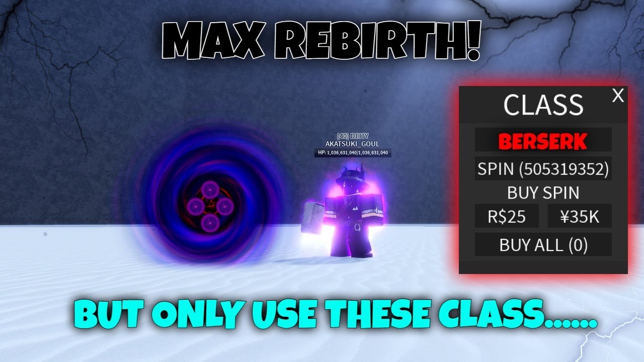 I can only use these class to get Max Rebirth!! | A Hero's Destiny