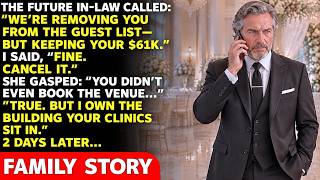 Full CANCEL THE WEDDING! My Son's In-laws Banned Me—they Didn't Know What I Owned… News