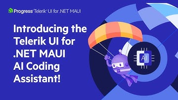 Introducing the Telerik UI for .NET MAUI AI Coding Assistant!
