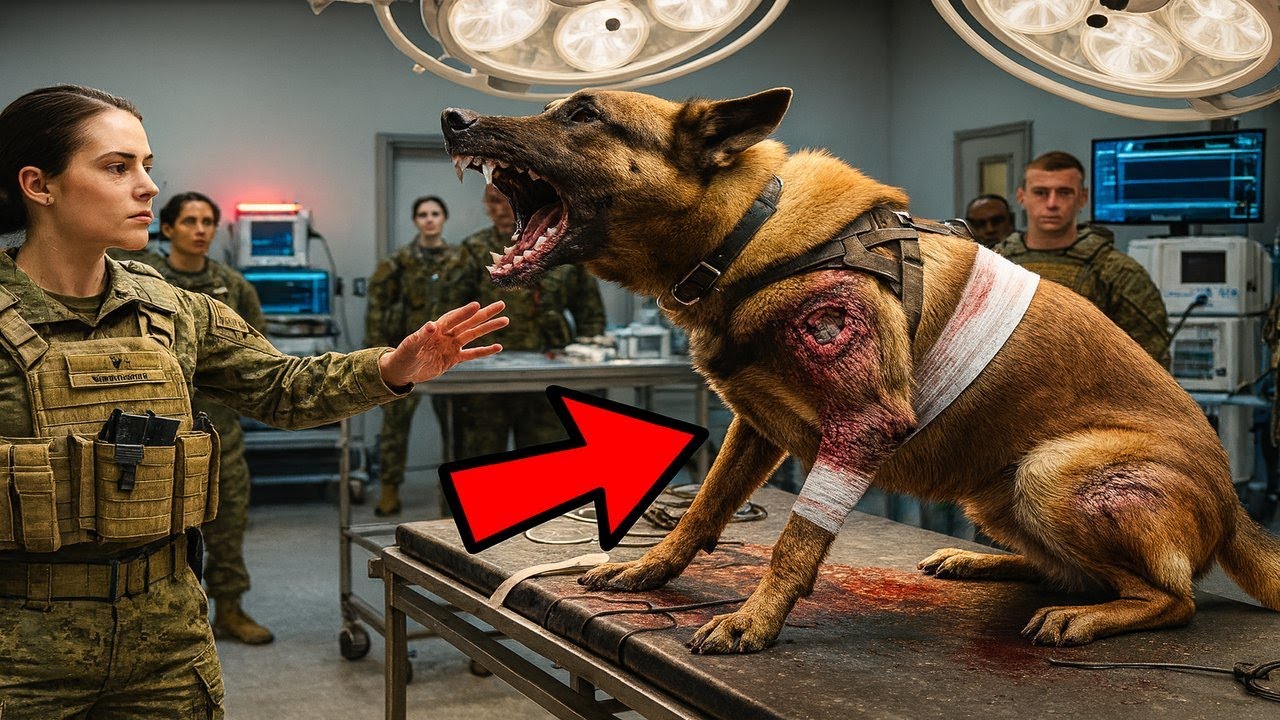 Раненая служебная собака из армии отказывалась от лечения — до тех пор, пока новобранец спецназа ...