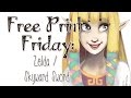 FREE PRINT FRIDAYS - Skyloft Zelda