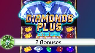 Diamonds Plus slot machine, 2 Bonuses screenshot 2