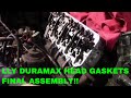 PT5 C4500 LLY HEAD GASKETS FINAL ASSEMBLY COMPLETE AND COST BREAK DOWN