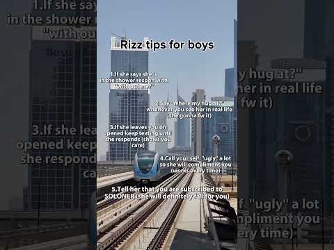 Rizz tips for