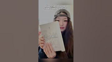 She said she likes drawing buildings and houses🥹 #katseye #yoonchae