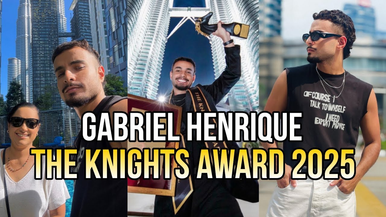 Gabriel Henrique na Malásia - The Knights Award 2025