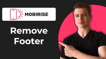 How To Remove Mobirise Footer (Quick Guide)