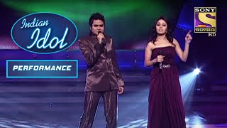 Sunidhi Chauhan ने 'Hey Shona' गाने पे Rakesh का दिया साथ | Indian Idol |Salim Merchant |Performance