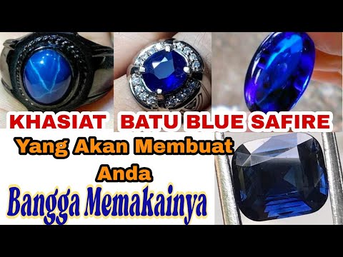 Video: Siapa yang bisa memakai safir biru?