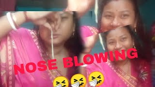 Nose blowing video#request video#challenge video#vairalvideo