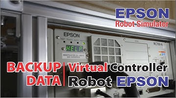 Backup Data Virtual Controller Simulator Robot EPSON
