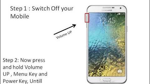 Samsung Galaxy e5 hard factory reset