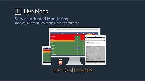 Live Maps - List Dashboards